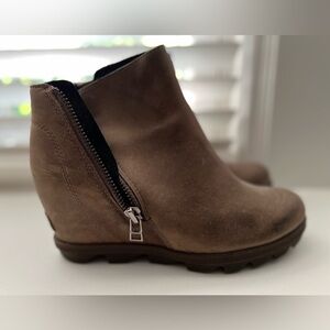 Women’s Sorel Joan of Arctic Wedge Ash Brown 7.5